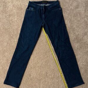 Zilli Jeans Men's Slim U.S.*36 Blue Made in Italy Logo